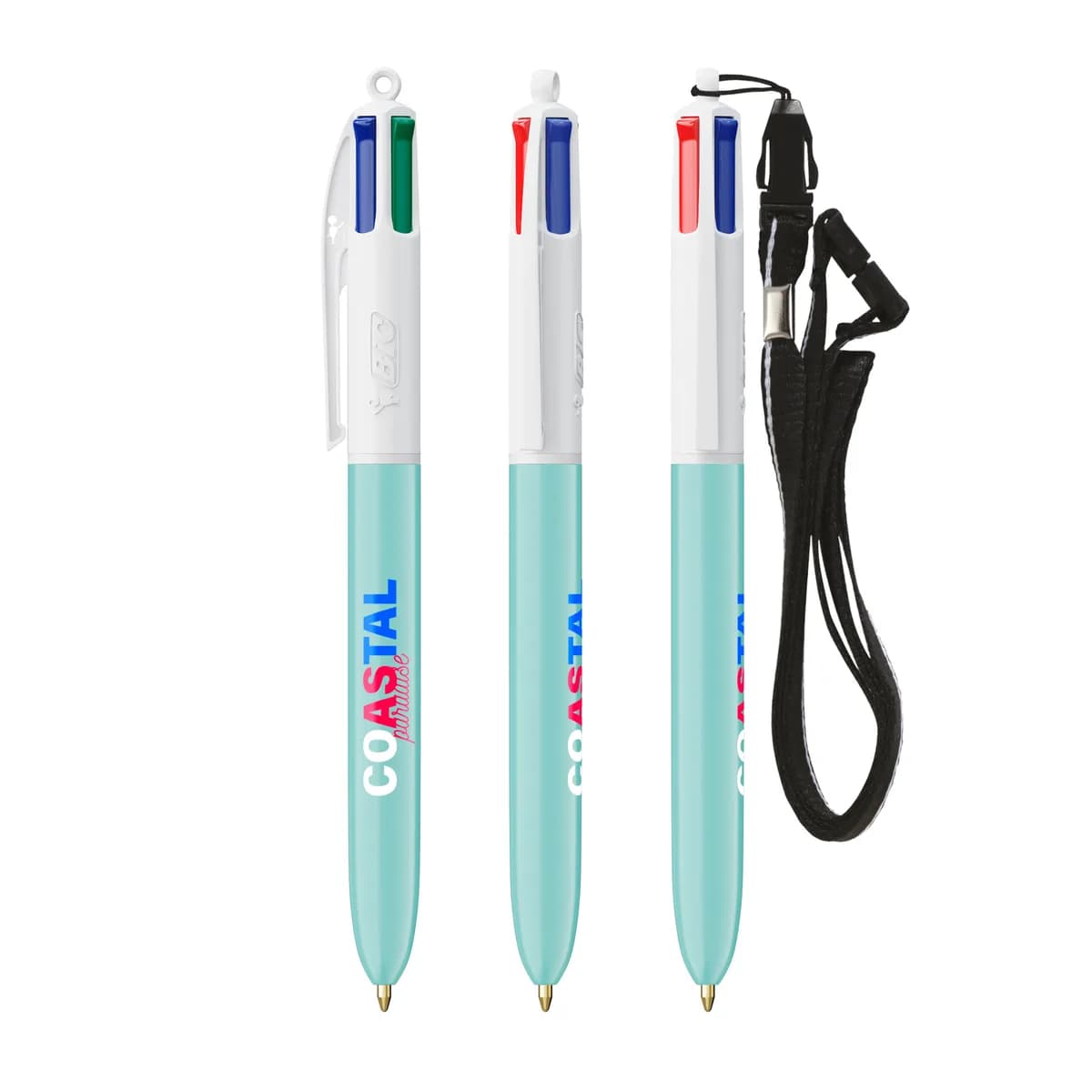 BIC® 4 Colours® ECO + lanyard