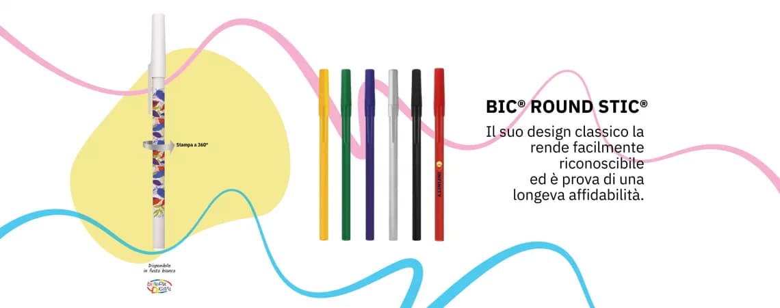 BIC ROUND STIC: LO STRUMENTO PROMOZIONALE PERFETTO PER IL TUO BRAND