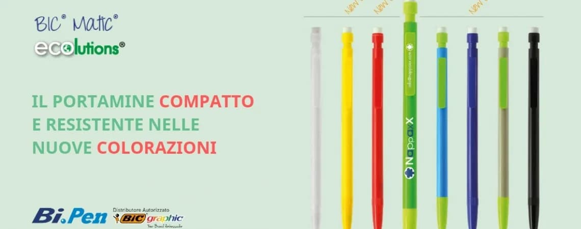 PROVA I NUOVI COLORI DI BIC MATIC ECOLUTIONS