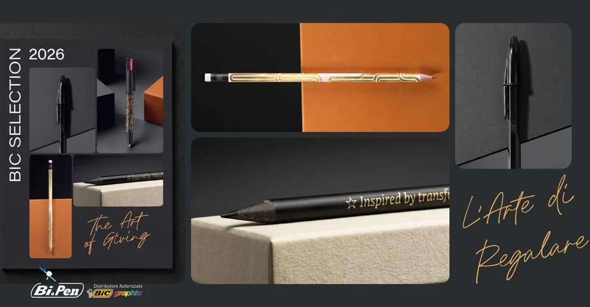 Catalogo BIC Selection 2026: la selezione premium di regali aziendali