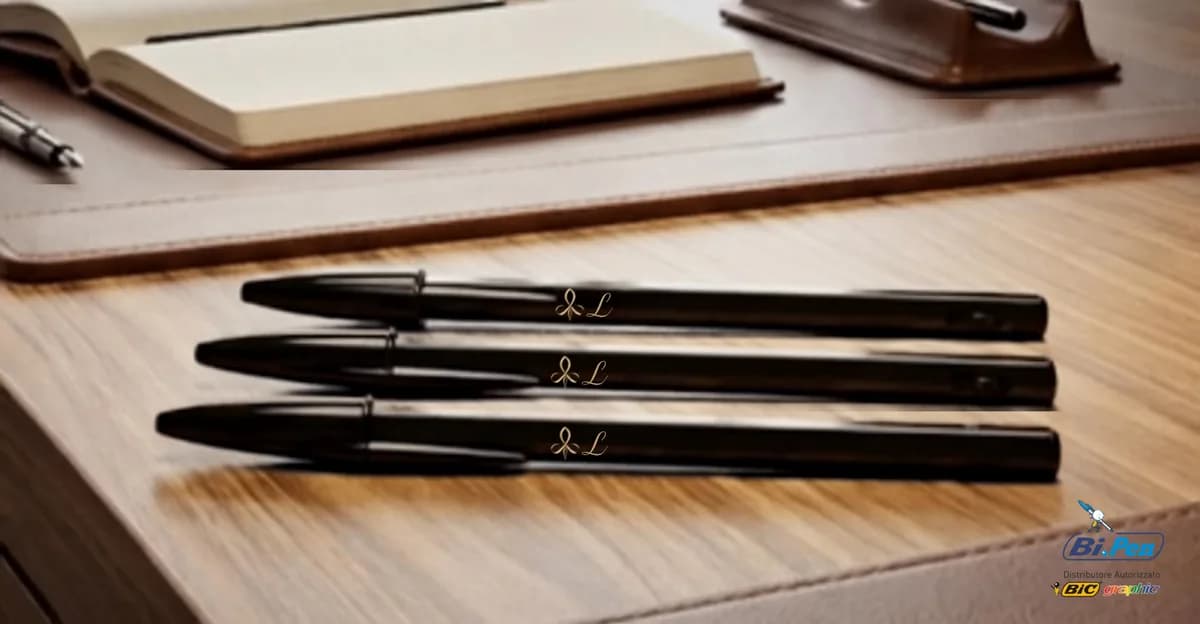 BIC® Cristal® Re’New Black: la penna personalizzata ideale come regalo aziendale premium