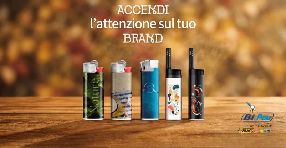Da divieto a risorsa promozionale: la nuova era dell'accendino personalizzato in Italia
