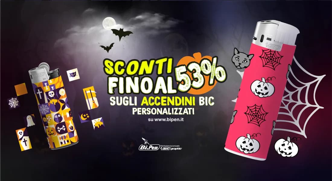 Accendini personalizzati in offerta su Bipen: ultime ore