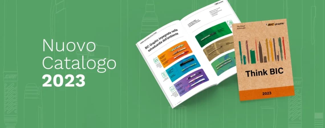 THINK BIC: IL CATALOGO BIC GRAPHIC 2023 PARLA AL FUTURO