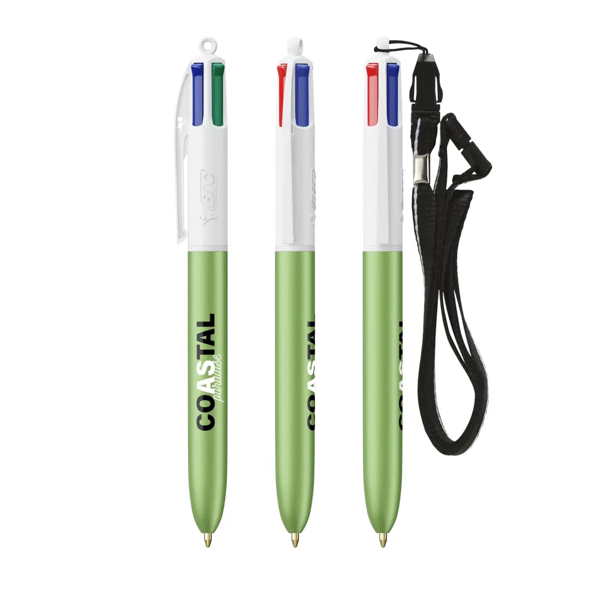 BIC® 4 Colours Glacé + Lanyard
